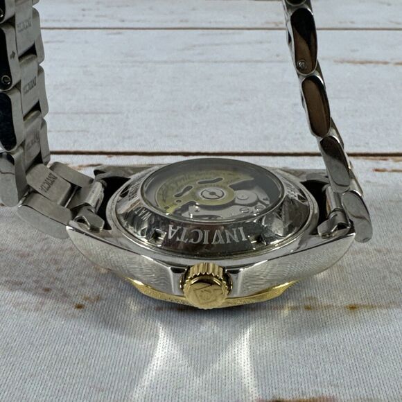 Invicta Grand Diver Automatic Men’s Watch With Japan Movement Gold/silver/ Blu - Picture 6 of 8